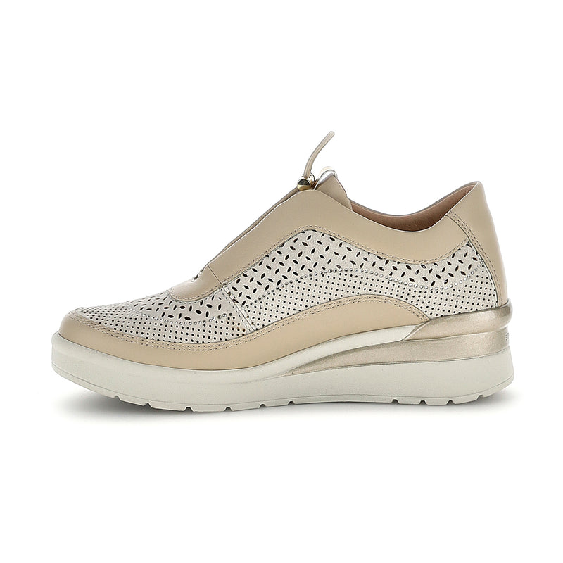 Stonefly CREAM 38 PULL in pelle traforata Nude