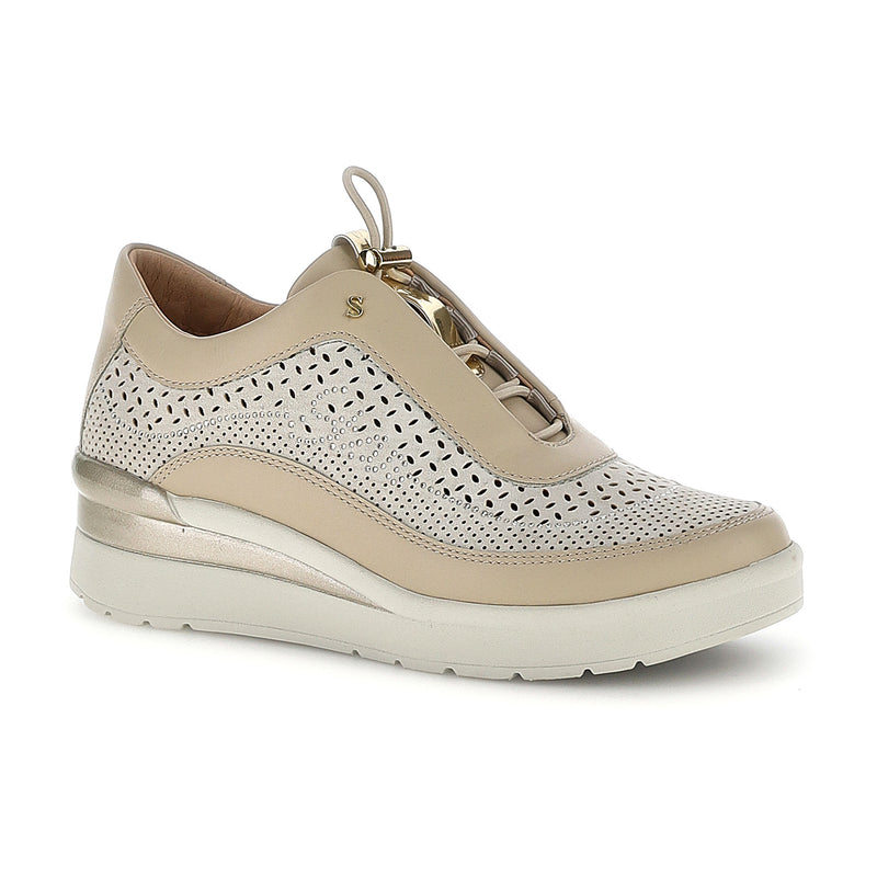 Stonefly CREAM 38 PULL in pelle traforata Nude
