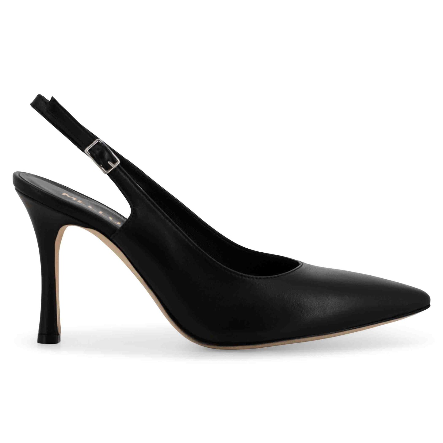 Melluso Slingback in pelle tacco 90