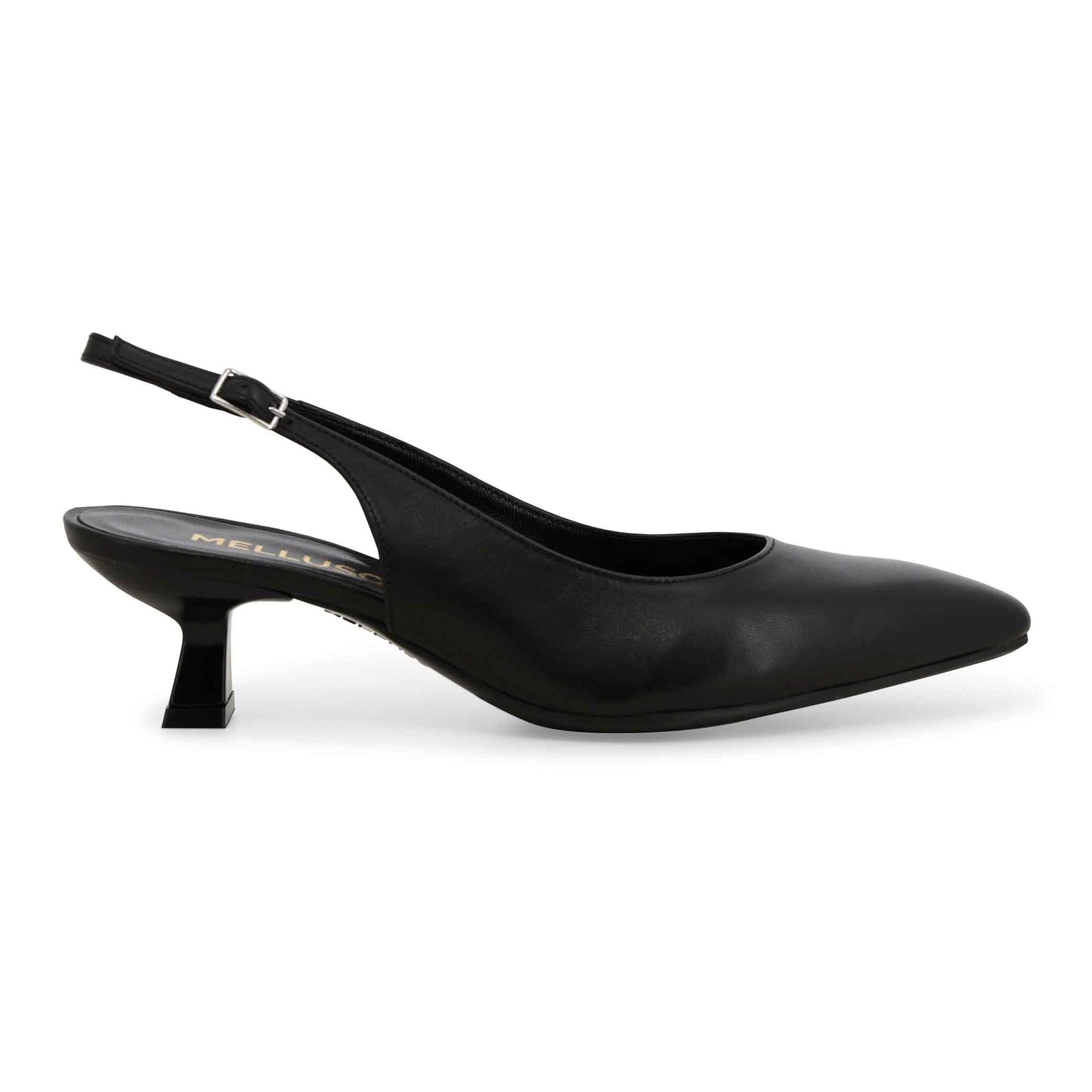 Melluso Slingback donna slingback in pelle nero d201