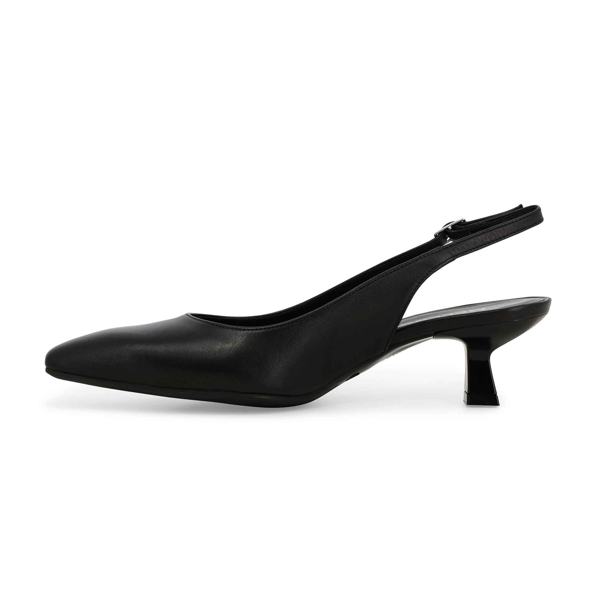Melluso Slingback donna slingback in pelle nero d201