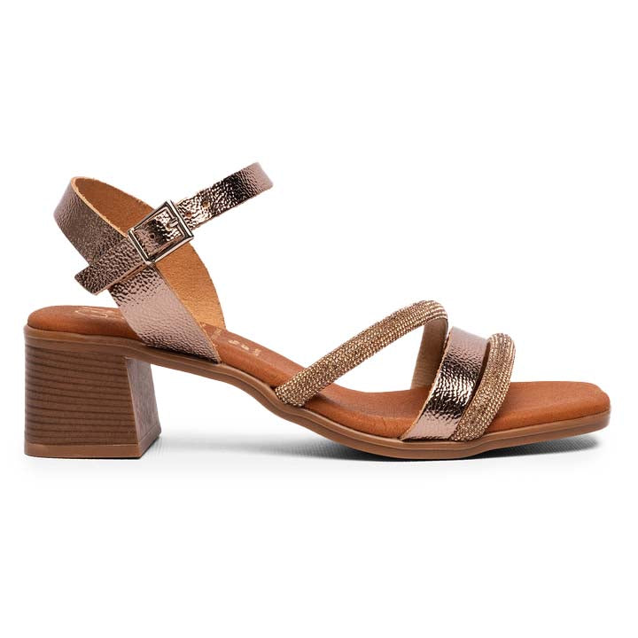 Prignani sandalo glitter marrone