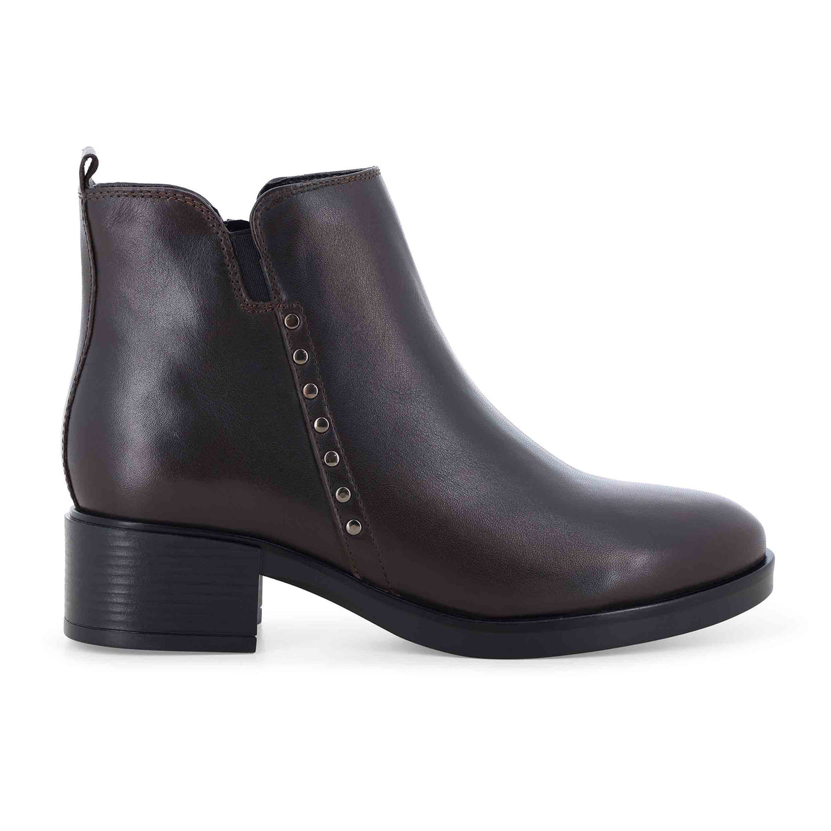 Melluso Stivaletto donna in morbida pelle marrone k91851q