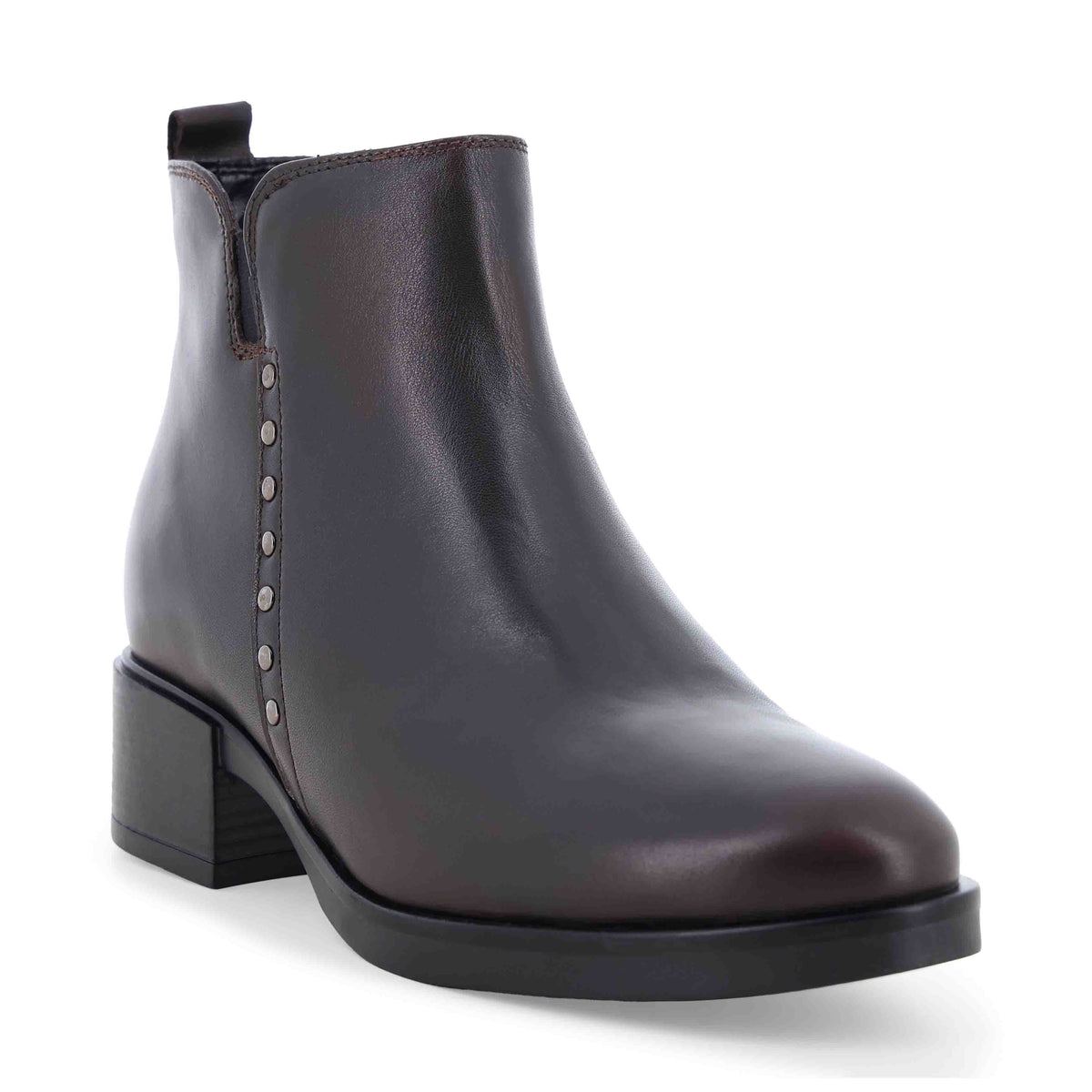 Melluso Stivaletto donna in morbida pelle marrone k91851q