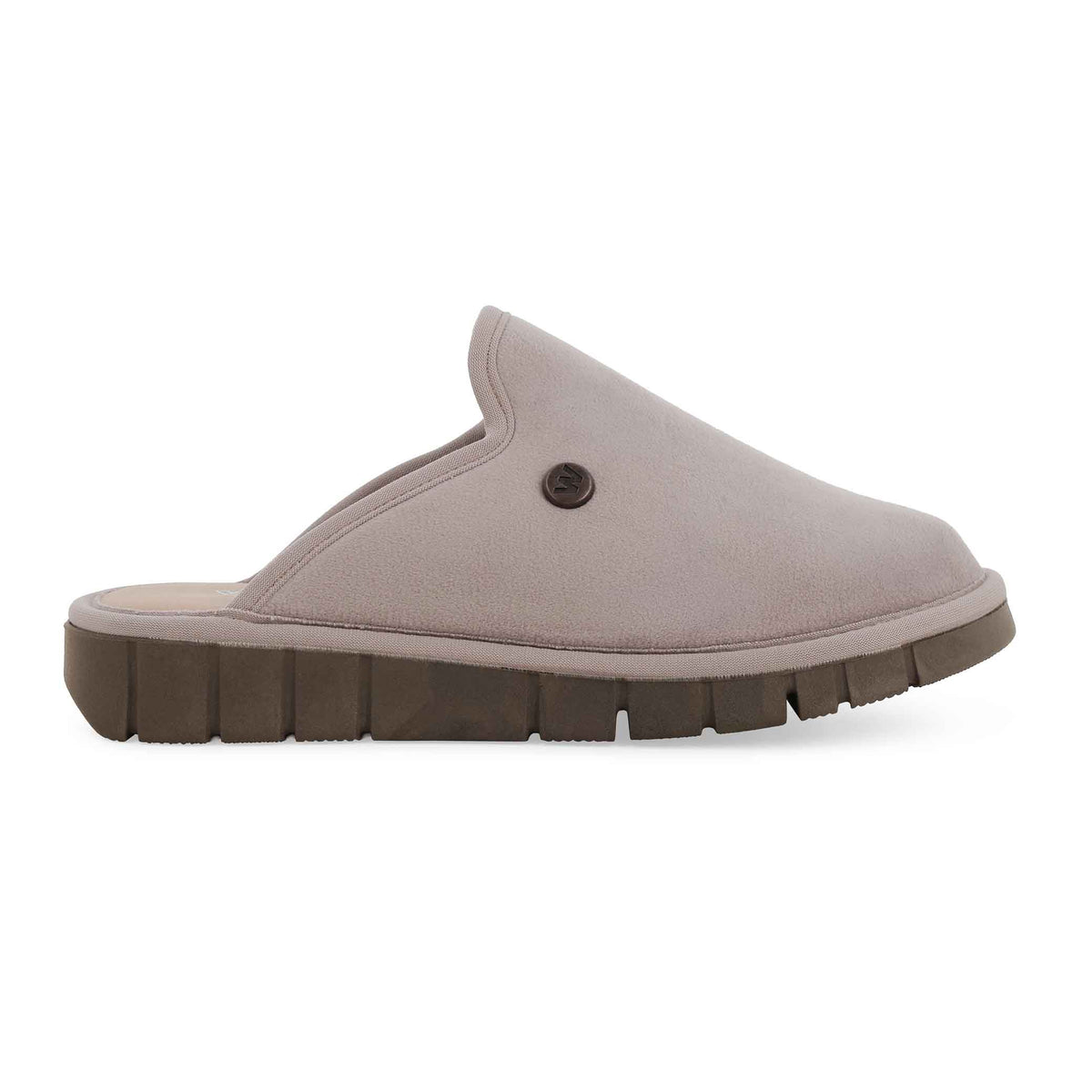 Melluso Pantofola donna in tessuto velluto beige pd527q