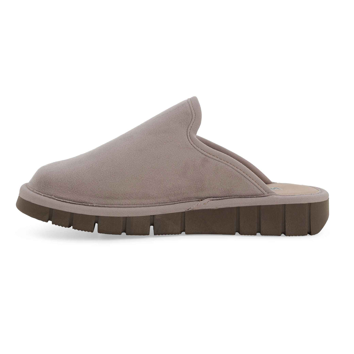Melluso Pantofola donna in tessuto velluto beige pd527q