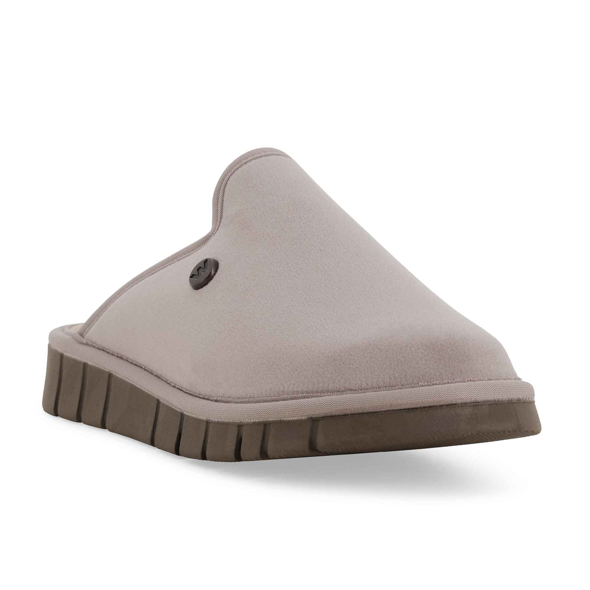 Melluso Pantofola donna in tessuto velluto beige pd527q