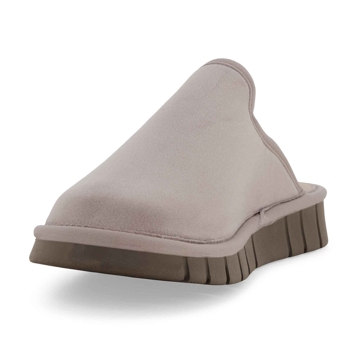Melluso Pantofola donna in tessuto velluto beige pd527q