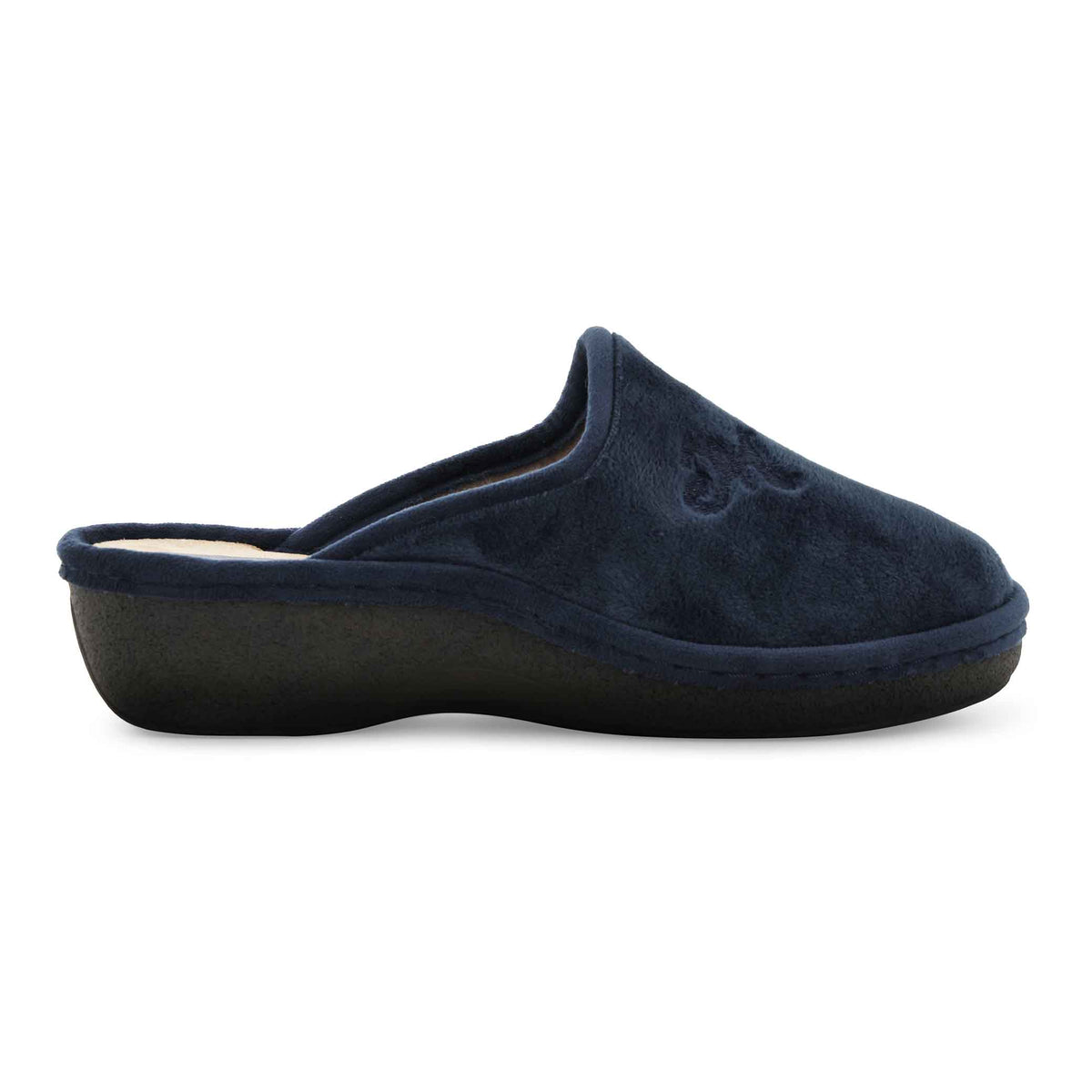 Melluso pantofole Grenoble Blu Notte