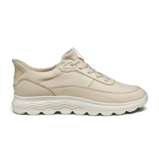 Geox Spherica Plus Sneaker Bassa Donna - D567MB00085 Papyrus