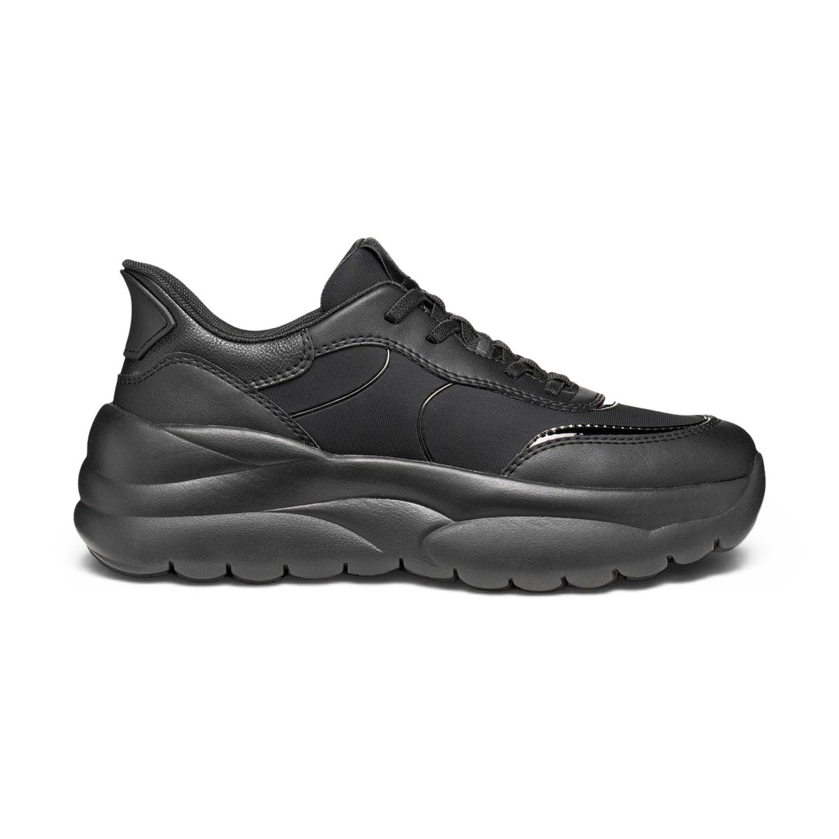 Xtors Plus Sneaker Con Zeppa Donna - D6809B0119B Nero