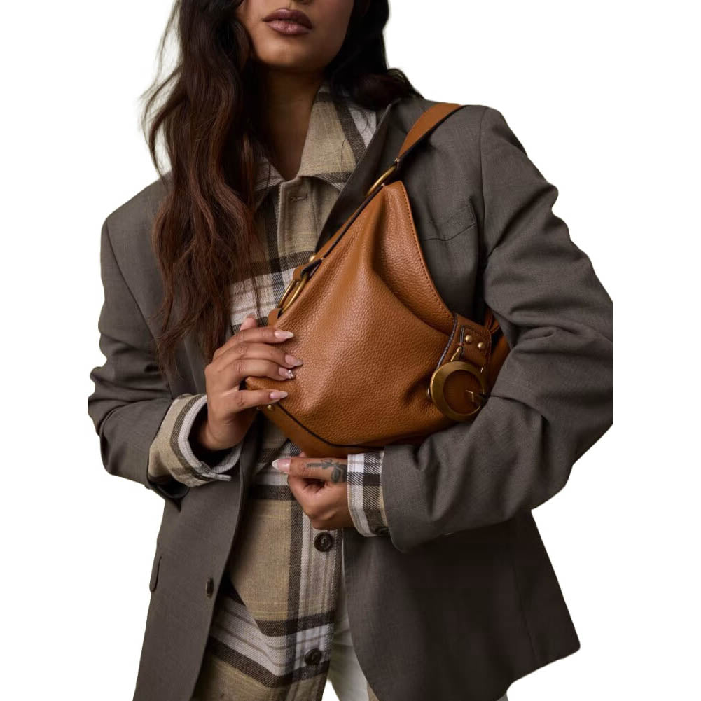 Guess CAMDEN Borsa a spalla cognac