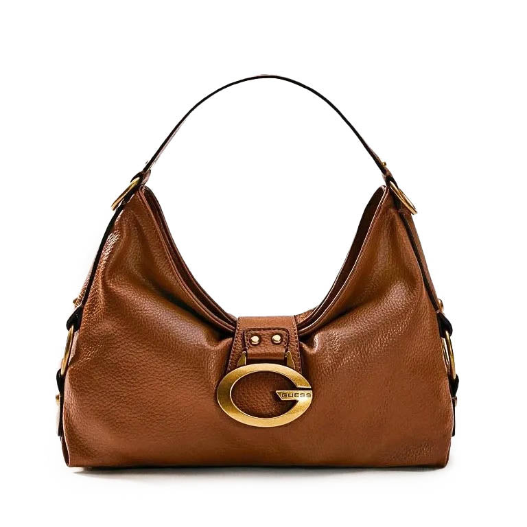 Guess CAMDEN Borsa a spalla cognac