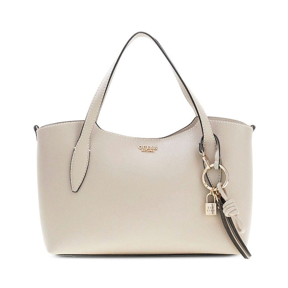 Guess borsa Melody 2 IN 1 Satchel Taupe