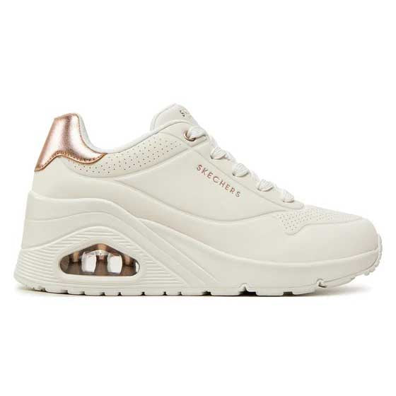 Skechers Sneakers Uno Wedge - Hi Steps 177520 Bianco