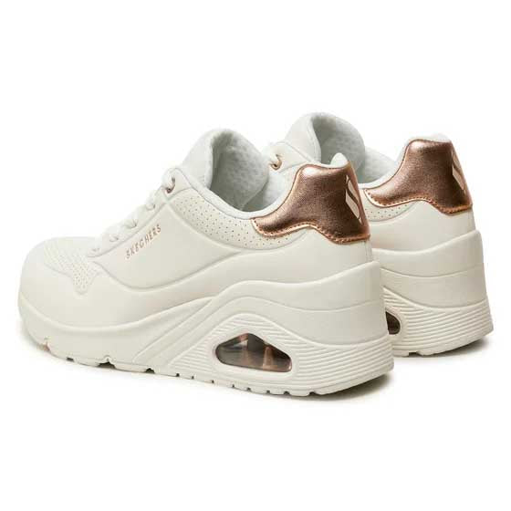 Skechers Sneakers Uno Wedge - Hi Steps 177520 Bianco