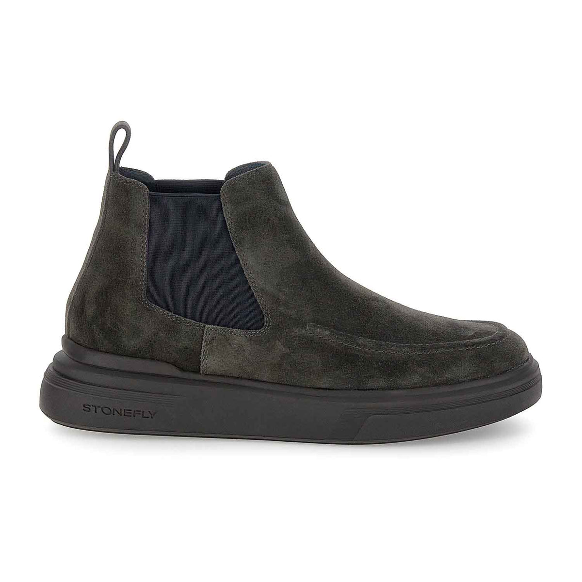 Stonefly Stivaletti Chelsea da uomo in pelle velour scamosciata PHOENIX 4 SUE