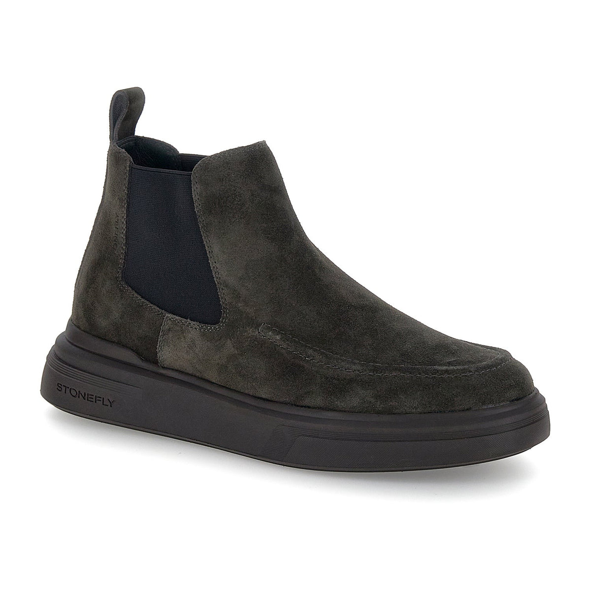 Stonefly Stivaletti Chelsea da uomo in pelle velour scamosciata PHOENIX 4 SUE