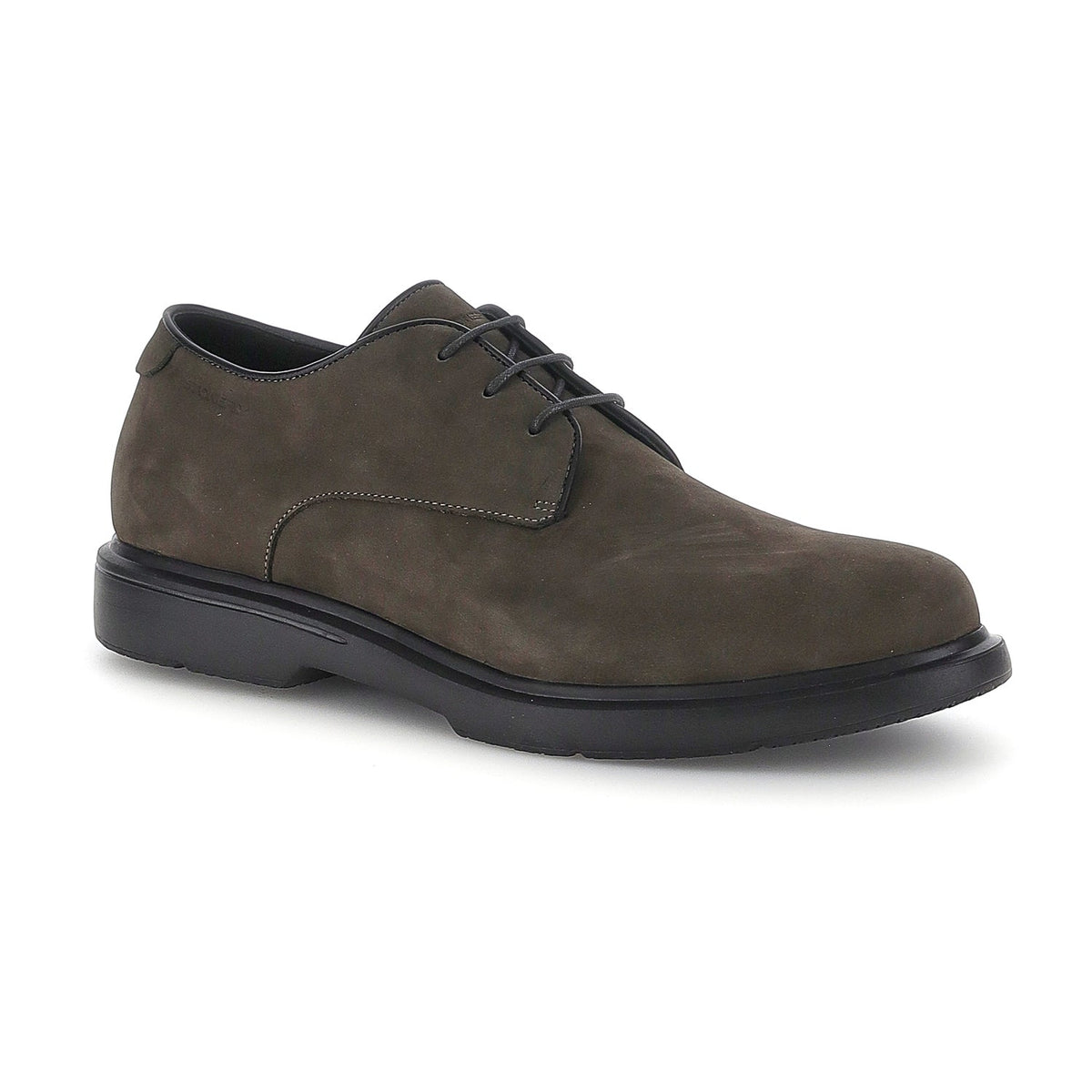 Stonefly Scarpa stringata derby da uomo in pelle nabuk grigia TRUMAN 12 NBK