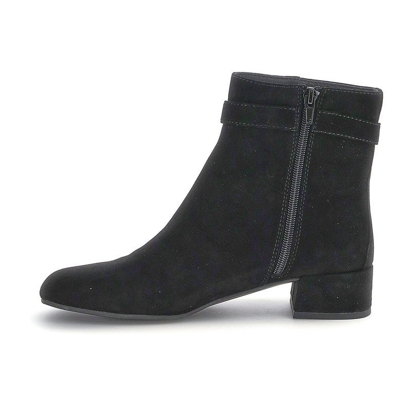Stonefly stivaletti in pelle scamosciata IRIS 15 ZIP Nero