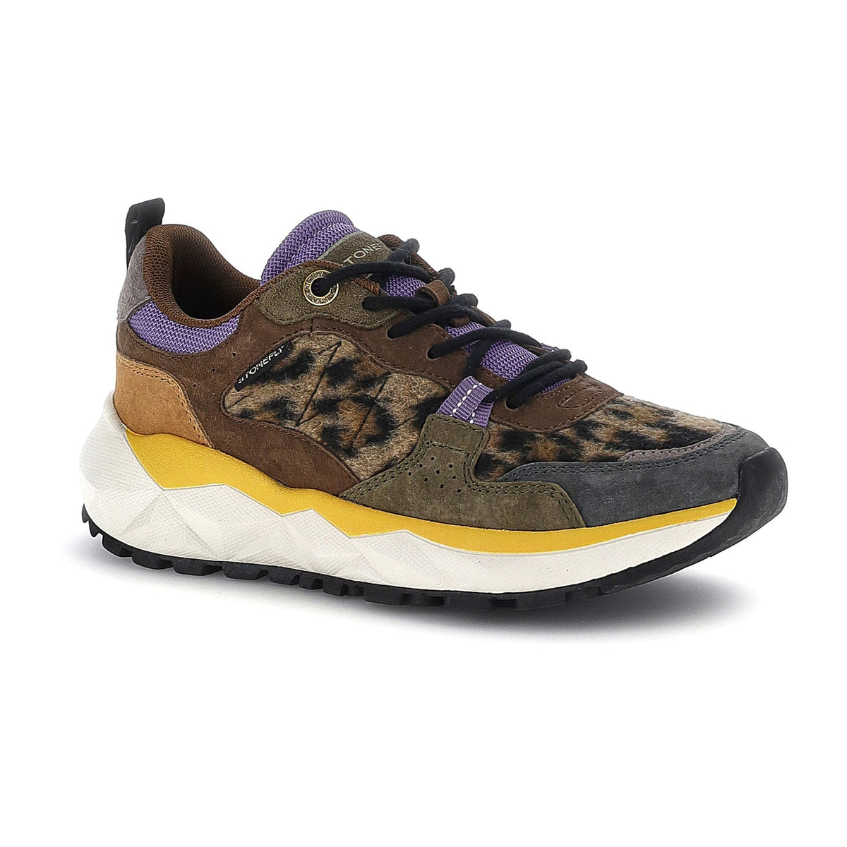 Stonefly sneakers FUJI W 1 SUE FUR print