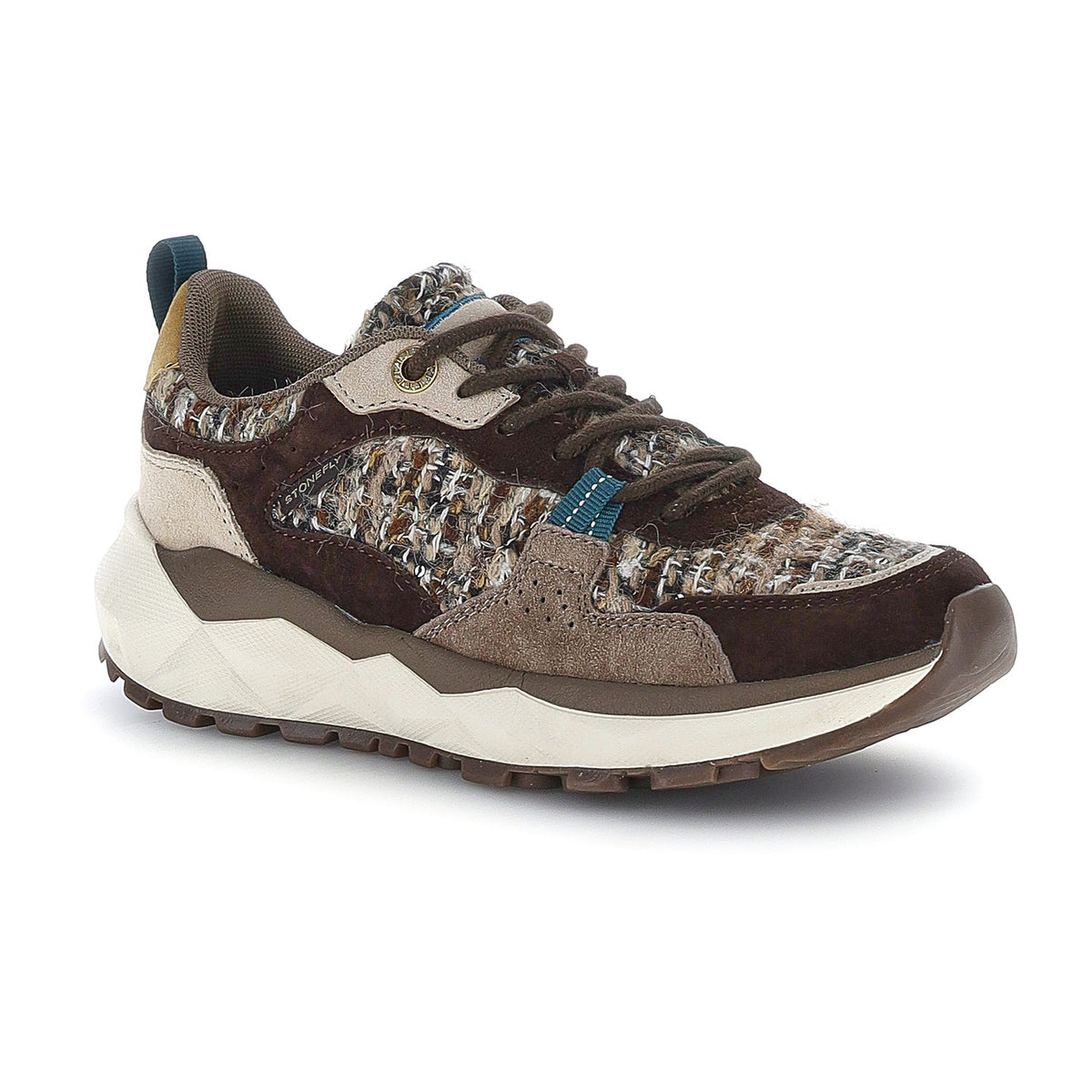 Stonefly sneakers in pelle FUJI W 1 SUE TEX